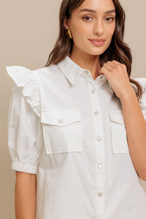 muse-detail-woven-top Flying Tomato-Sophia's Style-2