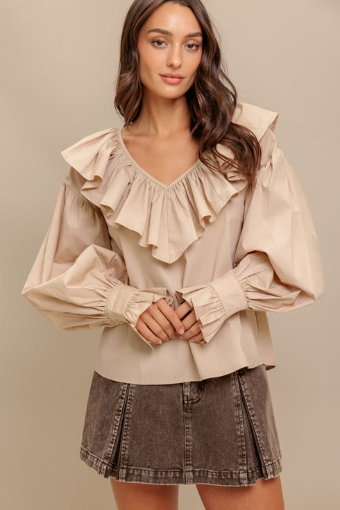 couture-code-woven-top Flying Tomato-Sophia's Style-2