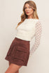 modern-function-stretch-knit-lace-top Flying Tomato - Sophia's Style-4