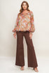 soft-floral-rust-woven-top Flying Tomato - Sophia's Style-4