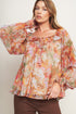 soft-floral-rust-woven-top Flying Tomato - Sophia's StyleTOPS-1