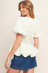 vanilla-scallop-woven-top Sophia's Style-2