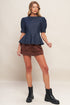classic-edge-dark-denim-top Flying Tomato - Sophia's Style-4