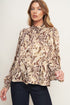 WILD CHIC CREAM WOVEN TOP