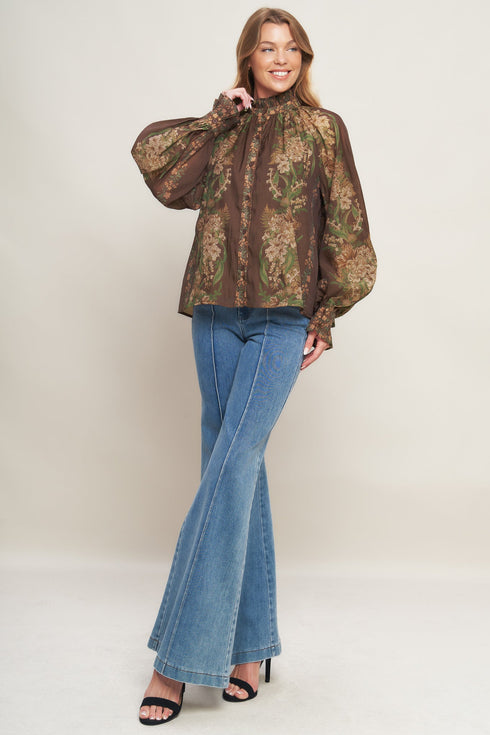 celebrity-moment-woven-top Flying Tomato - Sophia's Style-3