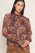 whispering-garden-woven-top Flying Tomato - Sophia's Style-5