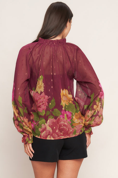 flora-romantica-woven-top Flying Tomato - Sophia's Style-3