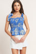 romantic-blue-palette-woven-top-flying-tomato-Sophia's StyleTOPS-1