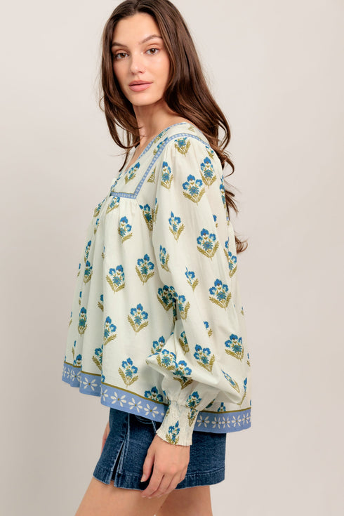 from-coffee-runs-to-weekends-woven-top-flying-tomato-Sophia's Style-3