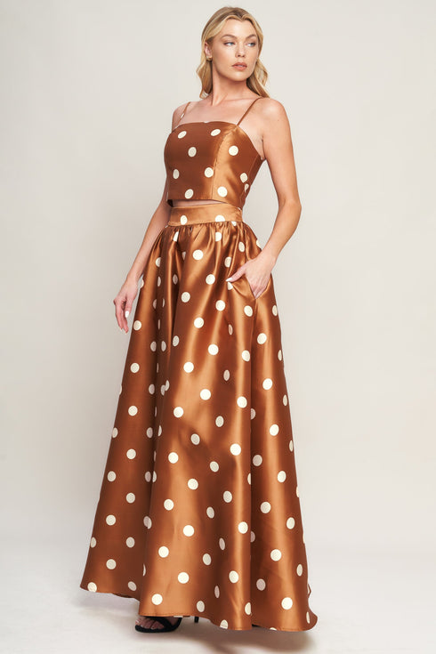 chic-polka-flow-woven-top-flying-tomato-Sophia's Style-3