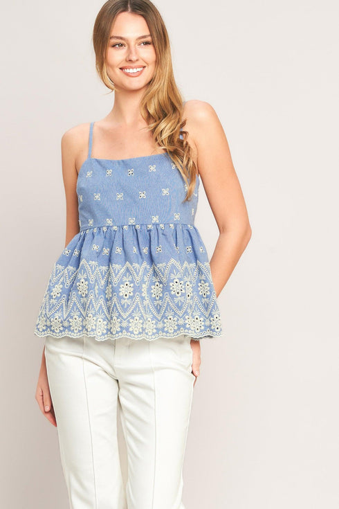 blue-meadow-woven-top-flying-tomato-sophias-styleTOPS-1