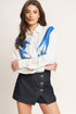 asymmetrical-botanical-woven-shirt-flying-tomato-Sophia's StyleTOPS-1