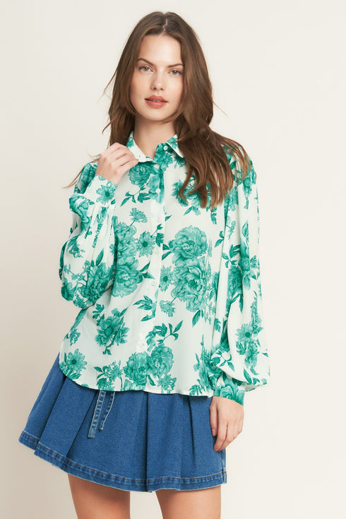 botanical-pop-woven-top-flying-tomato-Sophia's StyleTOPS-1