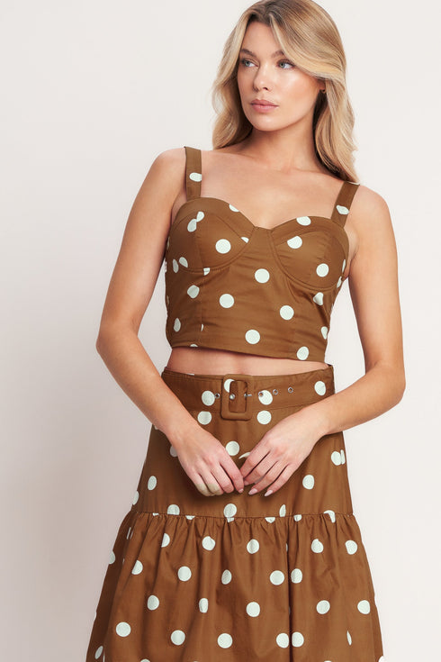 brown-sugar-dot-woven-bustier-top-sophias-style-4