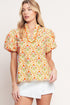 just-add-sunshine-woven-top-flying-tomato-Sophia's StyleTOPS-1