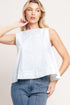 you-can-t-miss-woven-top-flying-tomato-Sophia's StyleTOPS-1