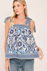capri-coast-tie-strap-woven-top-flying-tomato-sophias-style-4