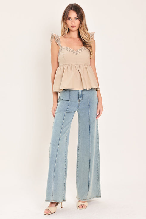 seaside-flutter-woven-top-flying-tomato-sophias-style-3