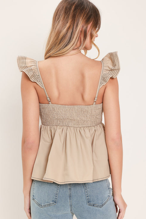 seaside-flutter-woven-top-flying-tomato-sophias-style-2