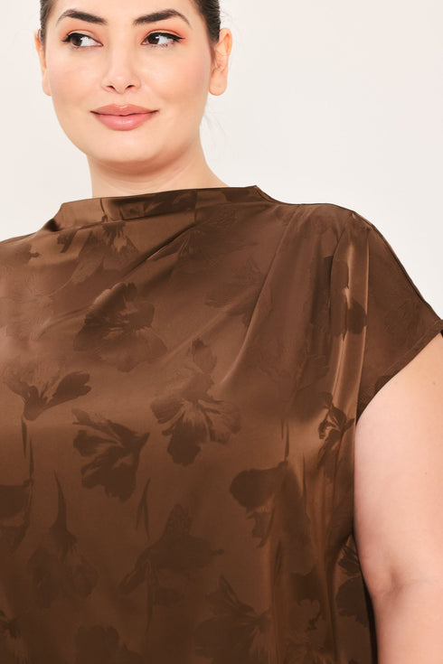 chocolate-floral-woven-jacquard-top-sophias-style-9