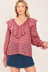 rose-ikat-ruffle-woven-top-sophias-style-4