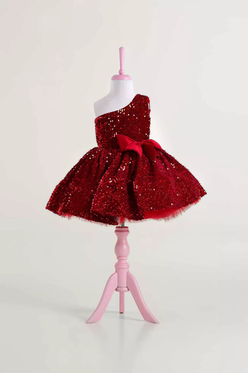 isabella-red-party-dress-tha-dressing - Sophia's Style -7