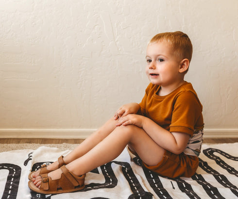 desert-sand-felix-premium-leather Little Love Bug - Sophia's Style-Kids Shoes-size--