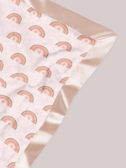 ultra-soft-thick-reversible-baby-blanket-be-kind-rainbows jujube bags at sophiasstyle.com