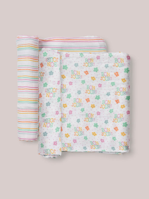2-pack-square-swaddle-blanket-set-bonjour-bebe- at Sophia's Style-4