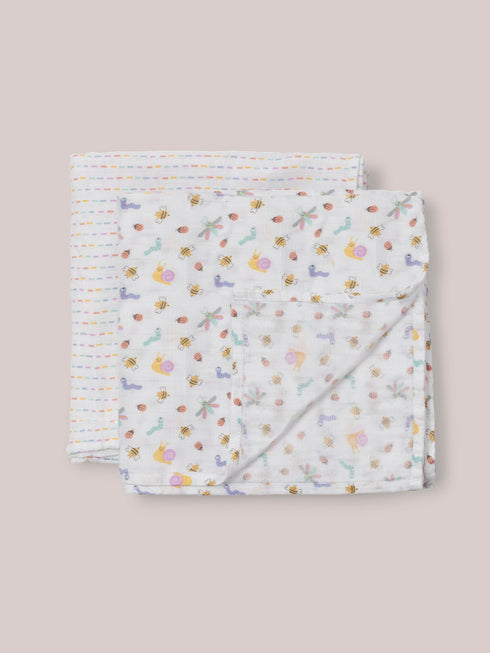 2-pack-square-swaddle-blanket-set-love-bug- at Sophia's Style-3