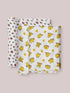 2-pack-square-swaddle-blanket-set-little-miss-sunshine-trade- at Sophia's Style-3