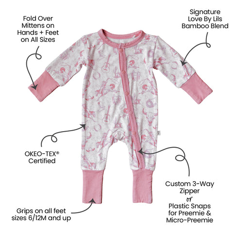 josiemae-bamboo-convertible-footie Laree & Co - Sophia's Style-2