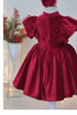 josephine-red-party-dress-tha-dressing - Sophia's Style -6
