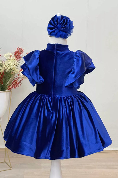 josephine-sax-blue-party-dress-tha-dressing - Sophia's Style -5