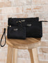 3-piece-pouch-set-black jujube bags at sophiasstyle.com