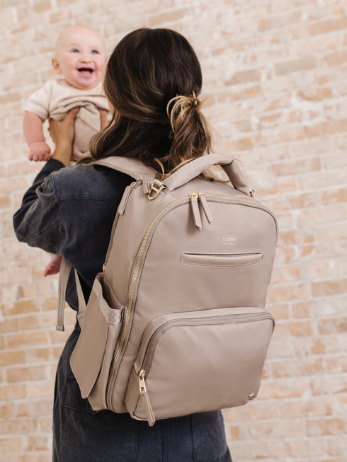 classic-backpack-taupe- at Sophia's Style-5