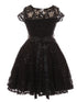 Girls Multi Color Sequin Lace Pearl Belt Skater Flower Girl Christmas Dress 2-14 - SophiasStyle.com