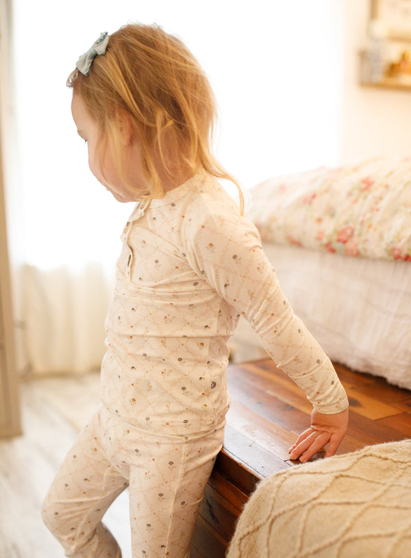 vintage-blooms-2pc-henley-bamboo-pajamas Little Joy Co - Sophia's Style-1