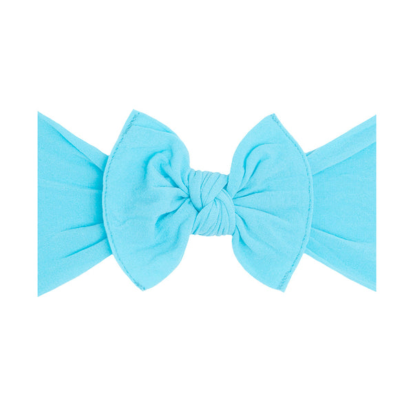 knot-aqua Baby Bling Bows clips headbands - Sophia's StyleKNOT-