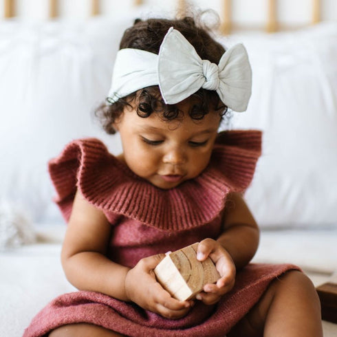 knot-ash Baby Bling Bows clips headbands - Sophia's Style-