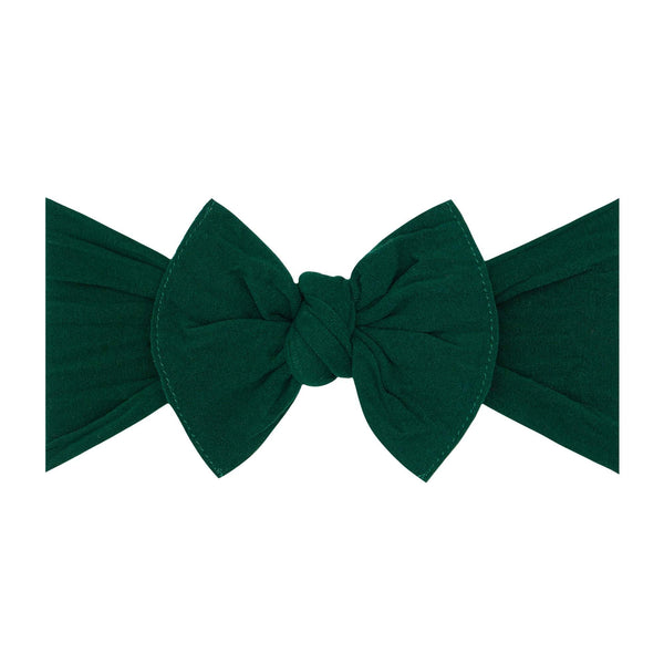 knot-forest-green Baby Bling Bows clips headbands - Sophia's StyleKNOT-