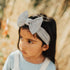 knot-grey Baby Bling Bows clips headbands - Sophia's Style-