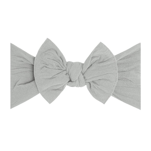 knot-grey Baby Bling Bows clips headbands - Sophia's StyleKNOT-