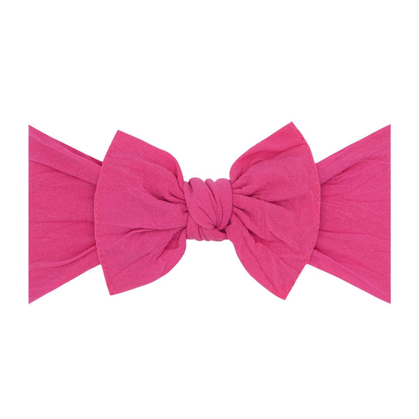 knot-hot-pink Baby Bling Bows clips headbands - Sophia's StyleKNOT-