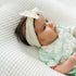 knot-ivory Baby Bling Bows clips headbands - Sophia's Style-