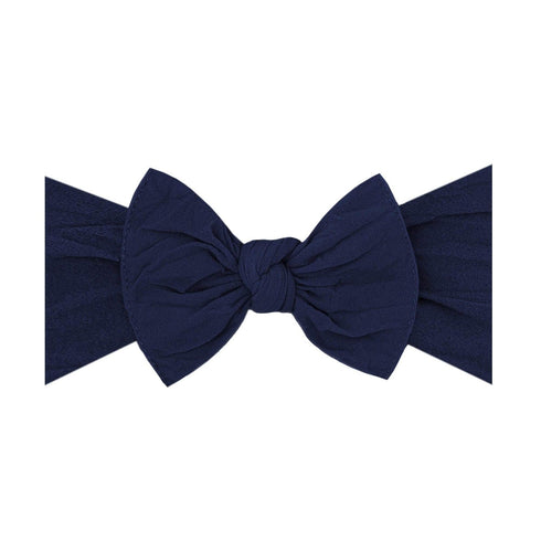 knot-navy Baby Bling Bows clips headbands - Sophia's StyleKNOT-