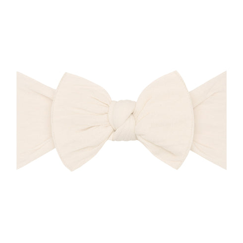 knot-oatmeal Baby Bling Bows clips headbands - Sophia's StyleKNOT-