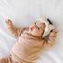 knot-oatmeal Baby Bling Bows clips headbands - Sophia's Style-