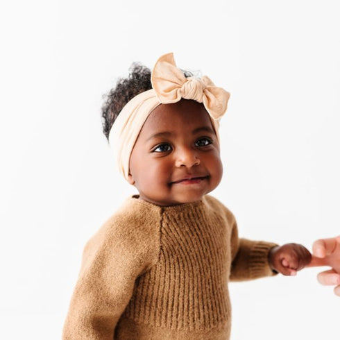 knot-petal Baby Bling Bows clips headbands - Sophia's Style-