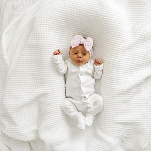 knot-primrose Baby Bling Bows clips headbands - Sophia's Style-